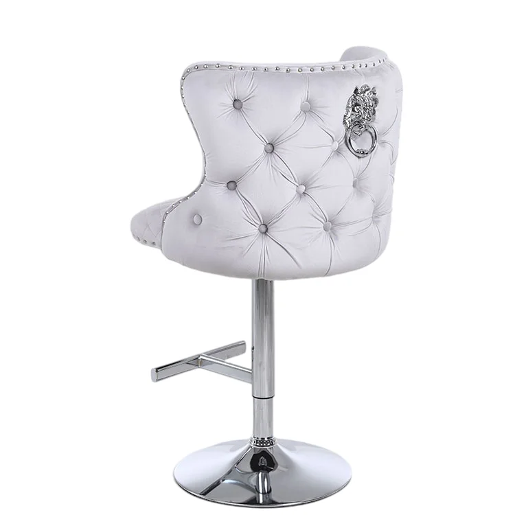 Wholesale Cheap Modern Luxury Fabric Velvet Modern bar Chair