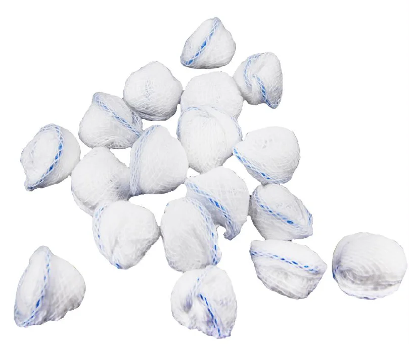 100% Cotton High Absorbent Medical Disposable Cotton Gauze Ball