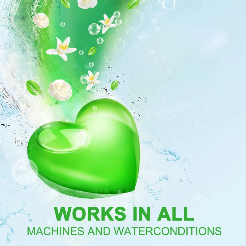 Liby Grepower 3 in 1 wholesale detergent pods 8g korea laundry detergent capsules pods 15g washing beads soap capsule OEM ODM