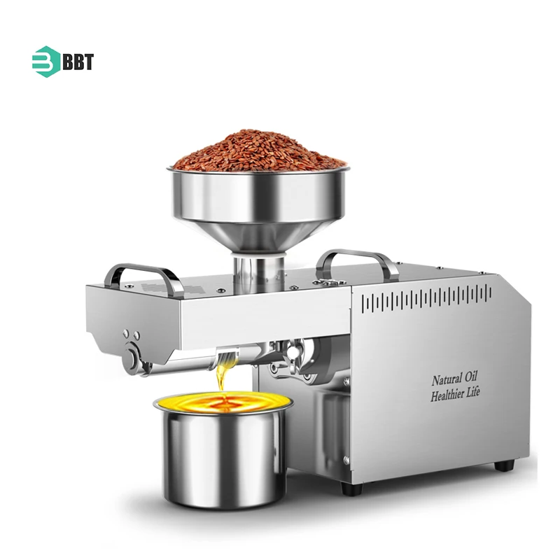 Small Scale Home Use Automatic Cold Press Peanut Avocado Sesame Soybean Olive Amaranth Seeds Oil Pressing Machine