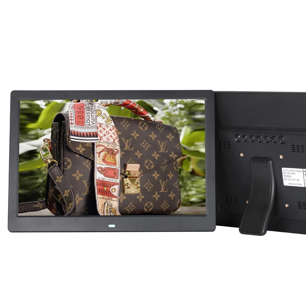 13 дюймов цифровая фоторамка 1280x800 HD картинка/Mp3/видео плеер, цифровой ЖК-рекламный плеер для подъема/магазина/выставки