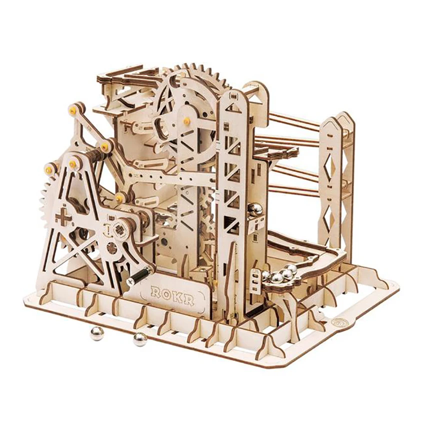 Головоломка «Marble Run» Robotime Rokr LG503 другие игрушки 3D Новый подарок деревянный пазл «сделай сам» 2021