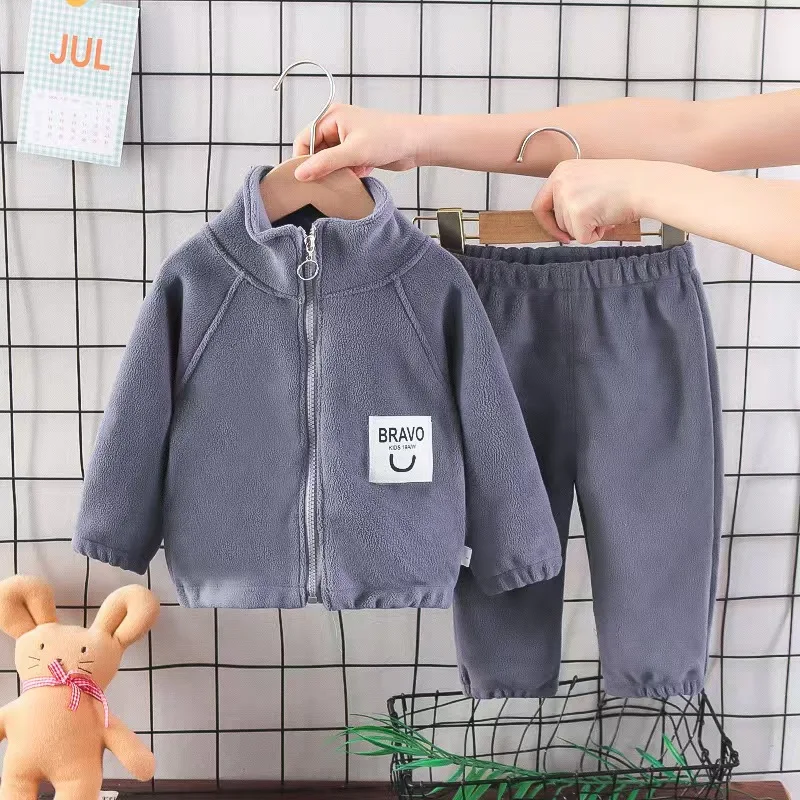 Classic Winter Thickened Fashion Suit  Shaking Material Velvet High Collar Sweater Pants Two-Piece Set