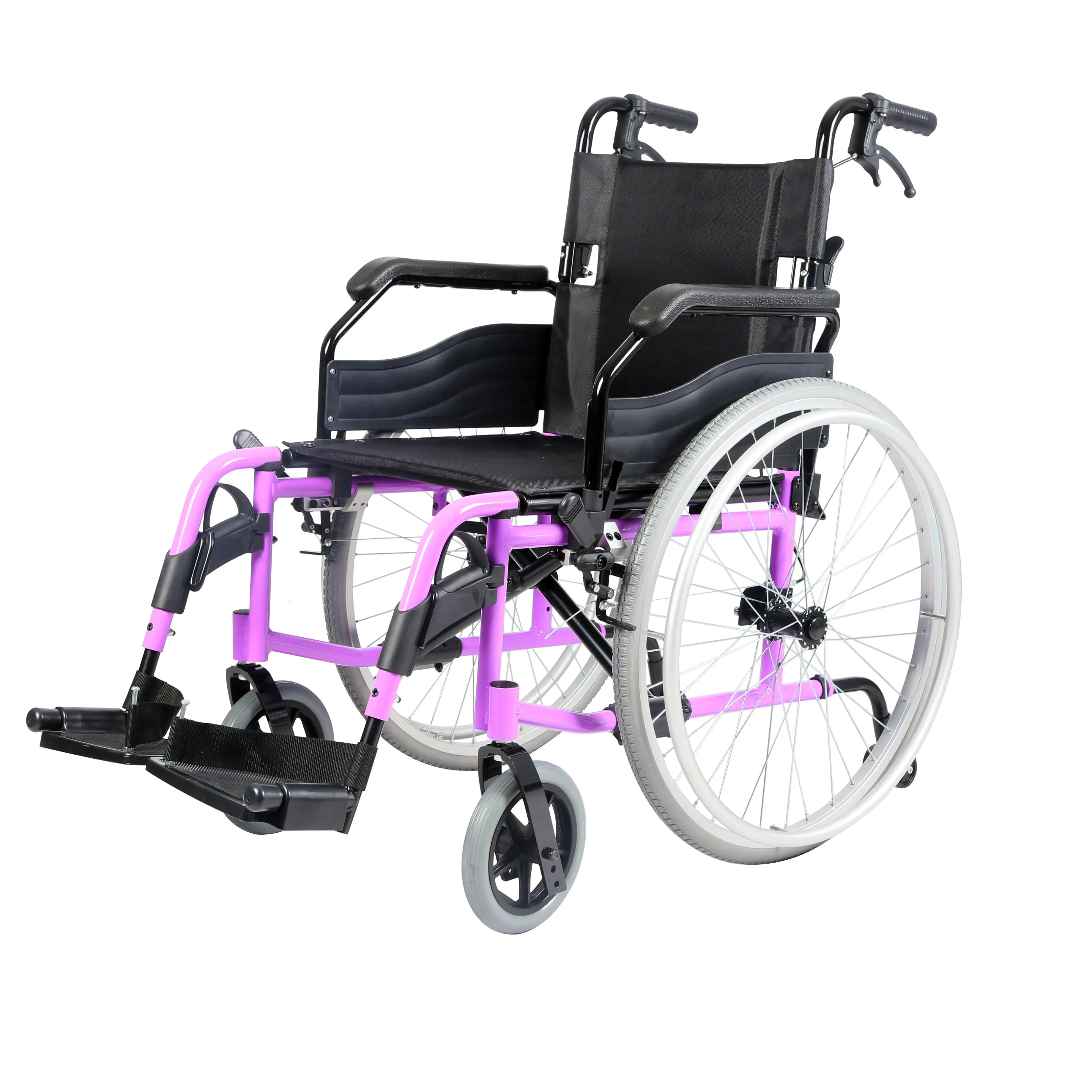 Легкая Алюминиевая Складная портативная стандартная колесная коляска для путешествий 150 кг инвалидных колясок ручная инвалидная коляска для инвалидов