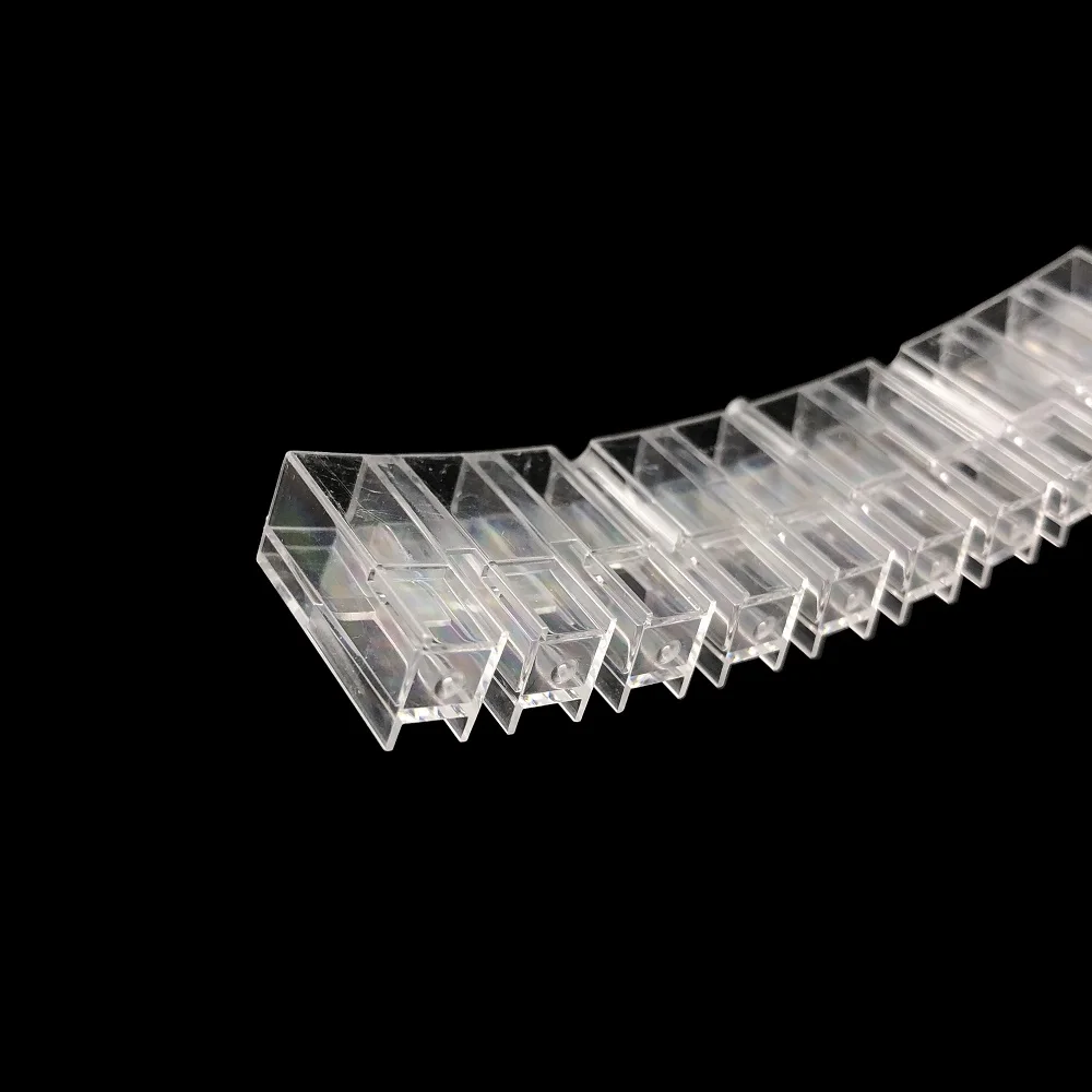 Laboratory Disposable Plastic cuvette for coagulometer semi automatic chemistry analyzer machine