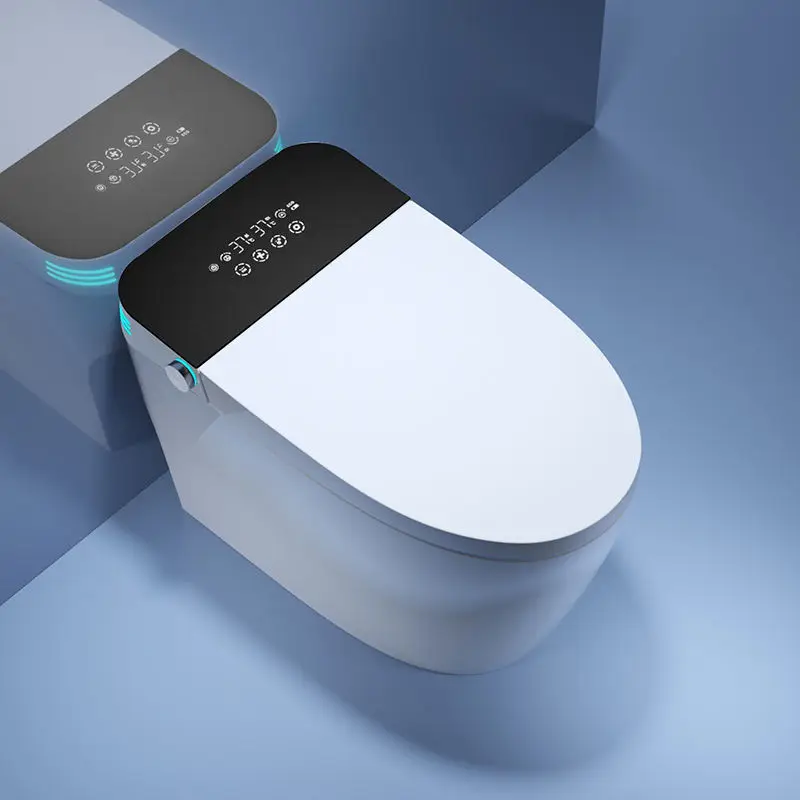 Smart Toilet Automatic Ceramic Elongated Bidet Smart Toilet Open Toilet With Automatic Cleaning Function
