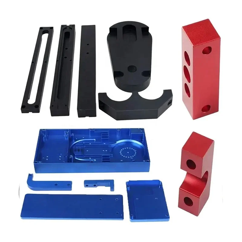 Custom CNC Machined Anodized Aluminum 3D Printing Precision CNC Spare Turning Metal Machining Milling Manufacturer Service Parts