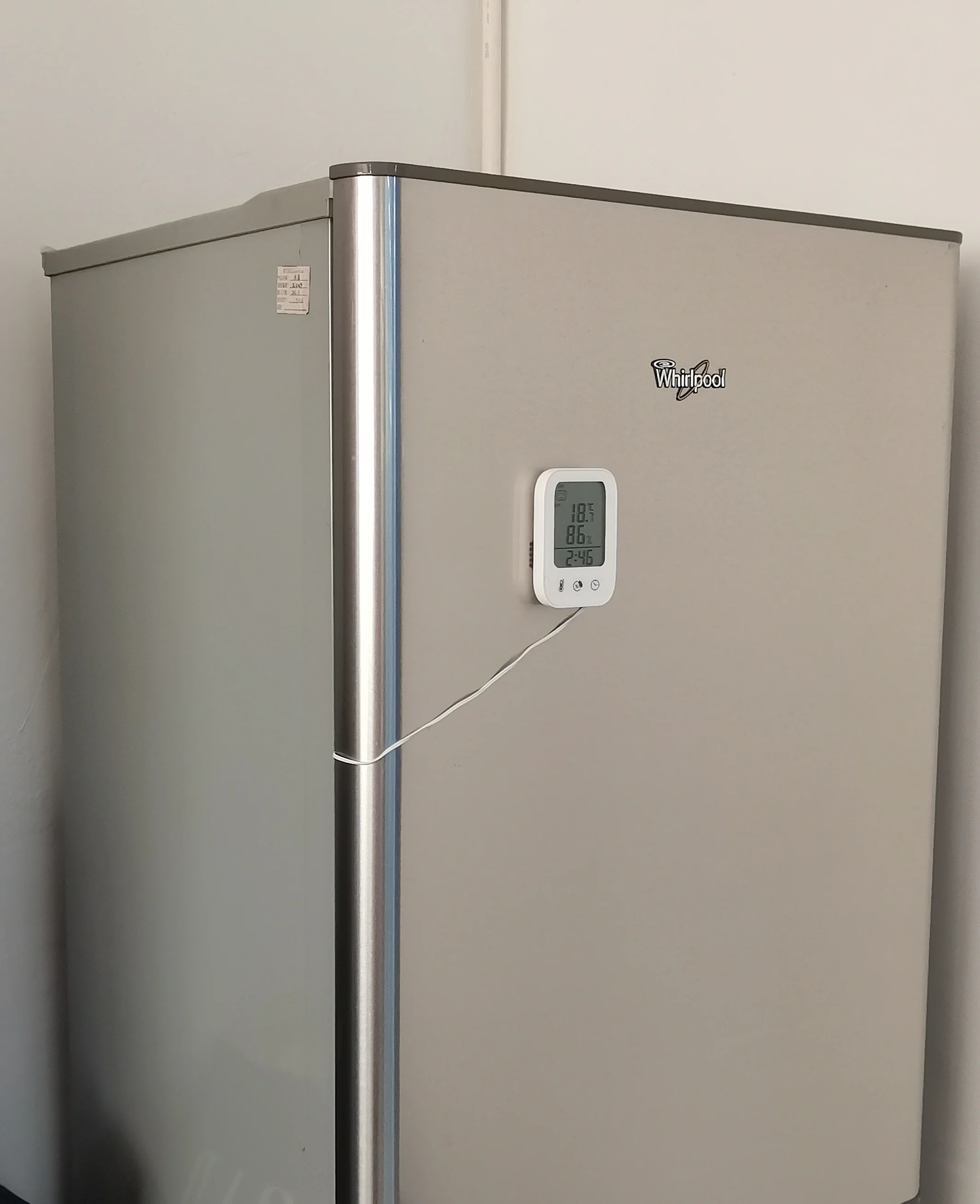 Indoor/out Digital Thermometer Hygrometer, Accurate Room Temperature Gauge Humidity Monitor with Alarm Clock