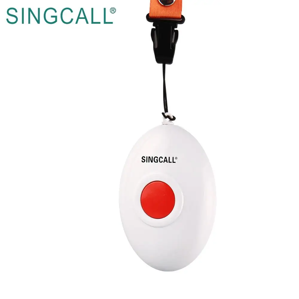 SINGCALL Hanging Buttons Hospital Call Buzzer Dystem for Elderly
