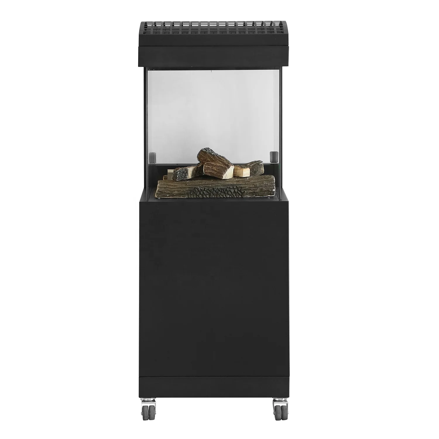 Movable Outdoor Gas Fireplace with High Quality by LPG Muztag 500b