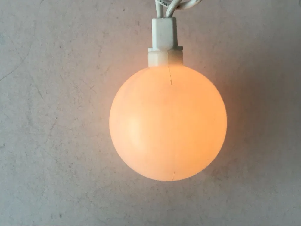 UL Approved  American Independence Day Outdoor Decorative Lights Fourth of July USA Red White Blue Globe Ball String Lights