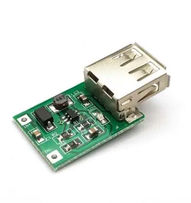 0.9V ~ 5V To 5V 600MA USB Output Charger Step Up Power Module Mini DC-DC Boost Converter Green