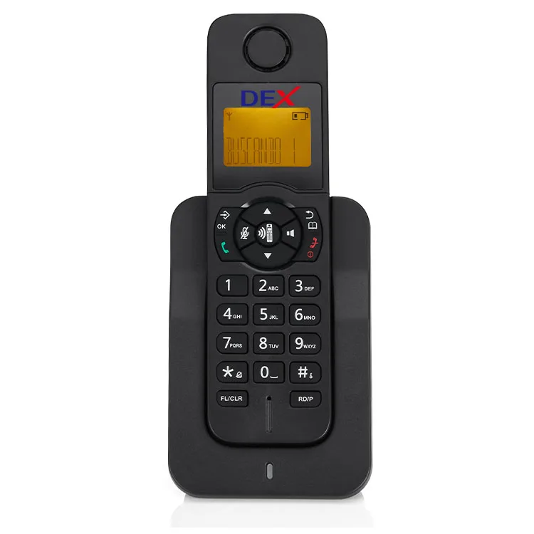 
Wireless telephone DECT Phone Portable Cordless Telephone Talking distance 50-300 meters 