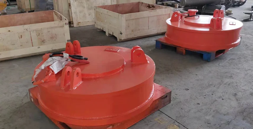 magnet to suit excavator excavator electromagnetic chuck sucker