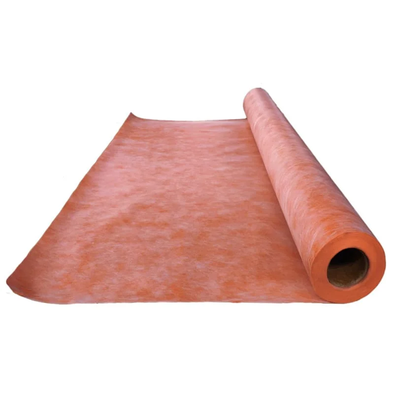 Modern 3mm Thick PP PE Waterproofing Membrane Shower Liner Tile Wall Roof Bathroom Tunnel Basement Indoor Applications 1.5mm