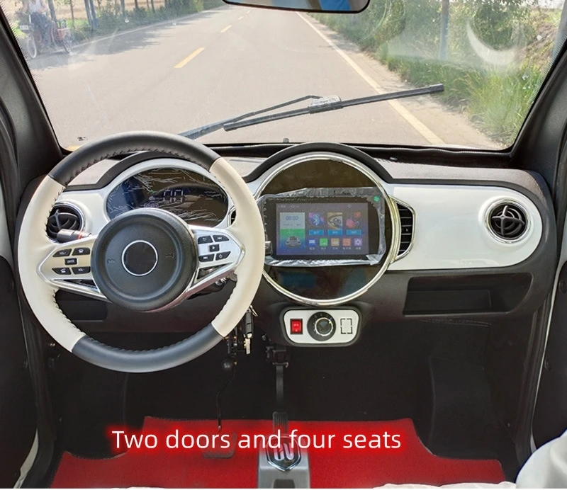 Cheap Latest Model 1000W 4 Wheel Electric Mobility Scooter Mini Fully Enclosed Car Mini Electric Cars For Disabled