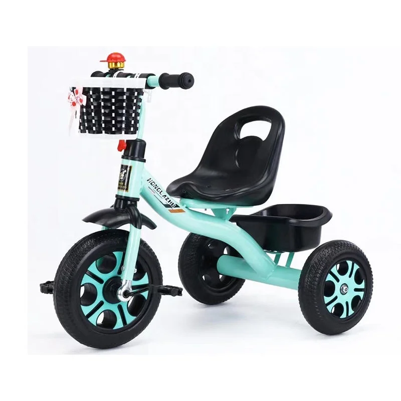 Hot Sell Indoor Children Aluminium Balance Mini Kick Bike Kids Ride On Car Tricycle 3 Wheels Balancing Baby Walker