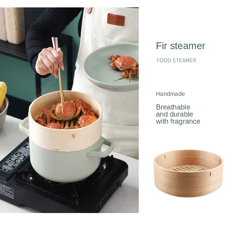  Japanese-Style Ceramic Steamer With Soup Pot Household Clay Pan High Temperature Resistant Stew Open Fire