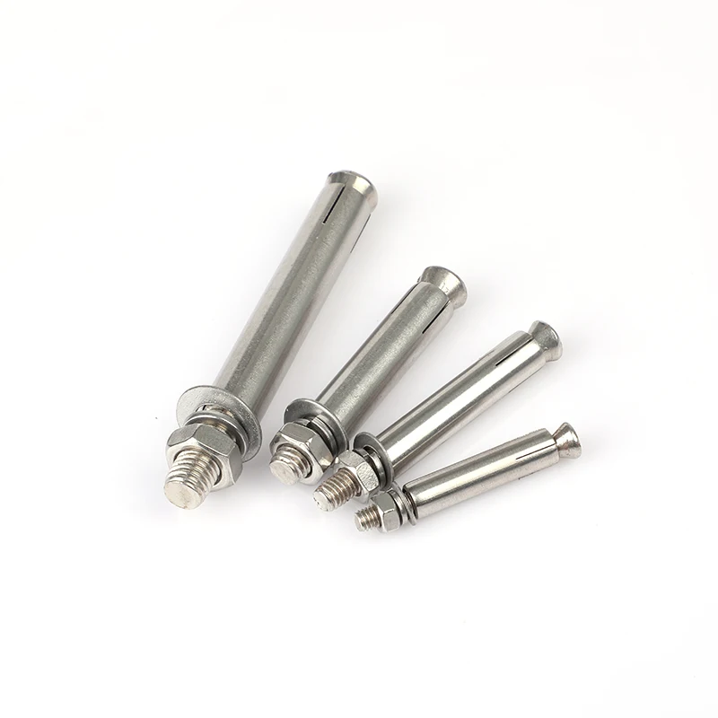 m20 l type anchor bolt Stainless steel sleeve type expansion anchor bolt