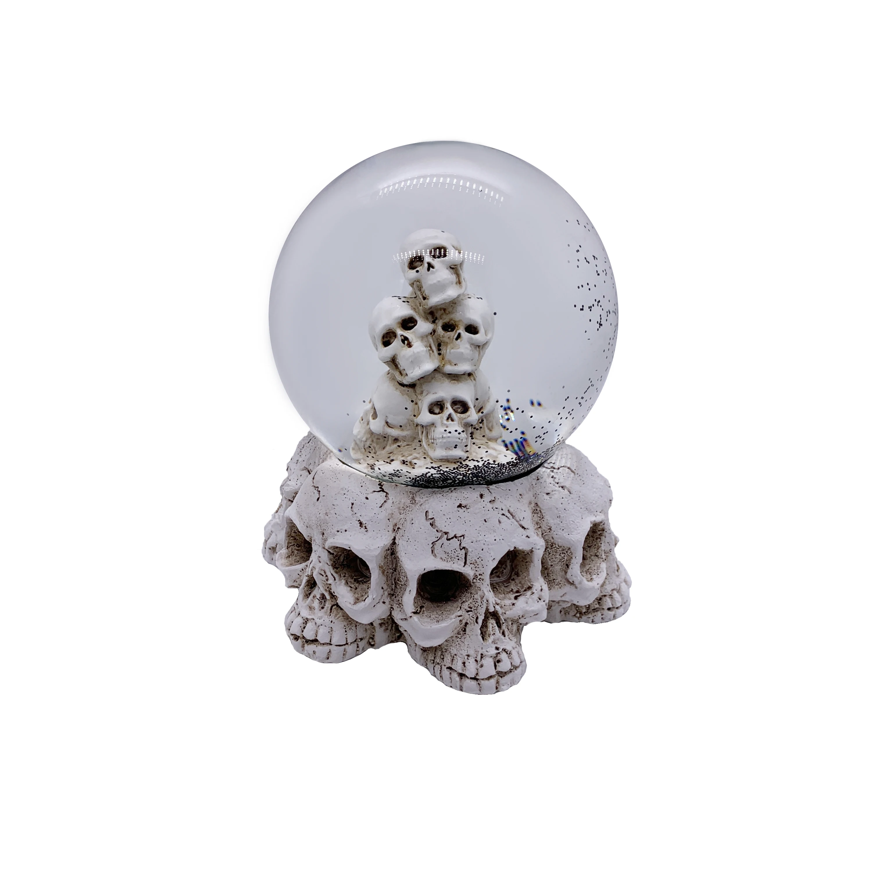 resin craft snow globe custom for Halloween decoration