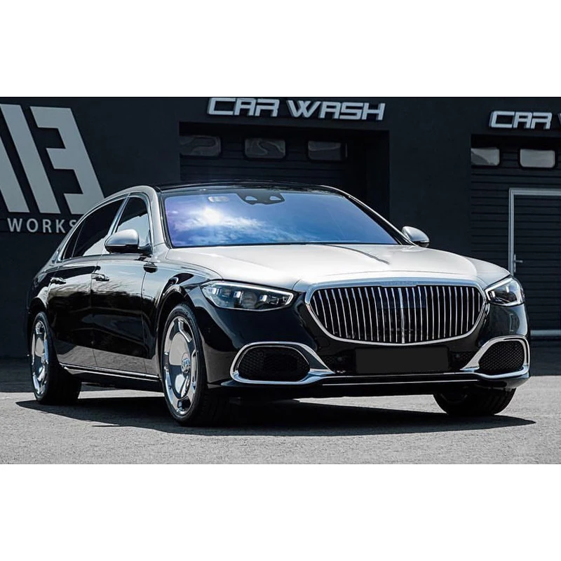 W223 Maybach Body Kits Rear Front Bumper Rear Diffuser Primer Pp For Mercedes S Class W223 2021+