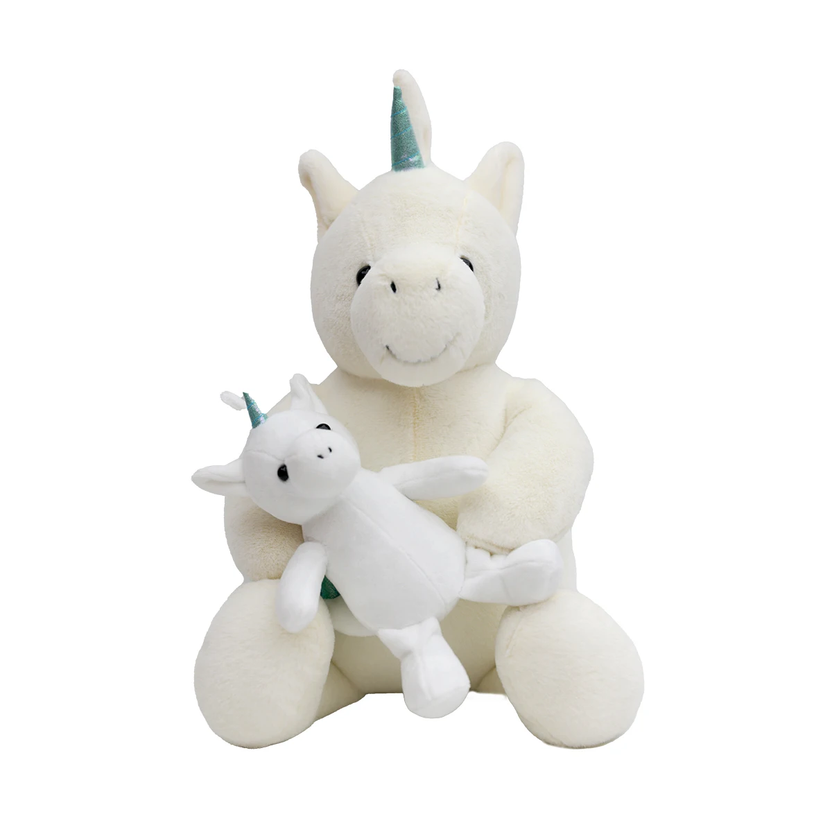 14' Customized Unicorn Plush Toy  With Baby Doll Stuffed Toy