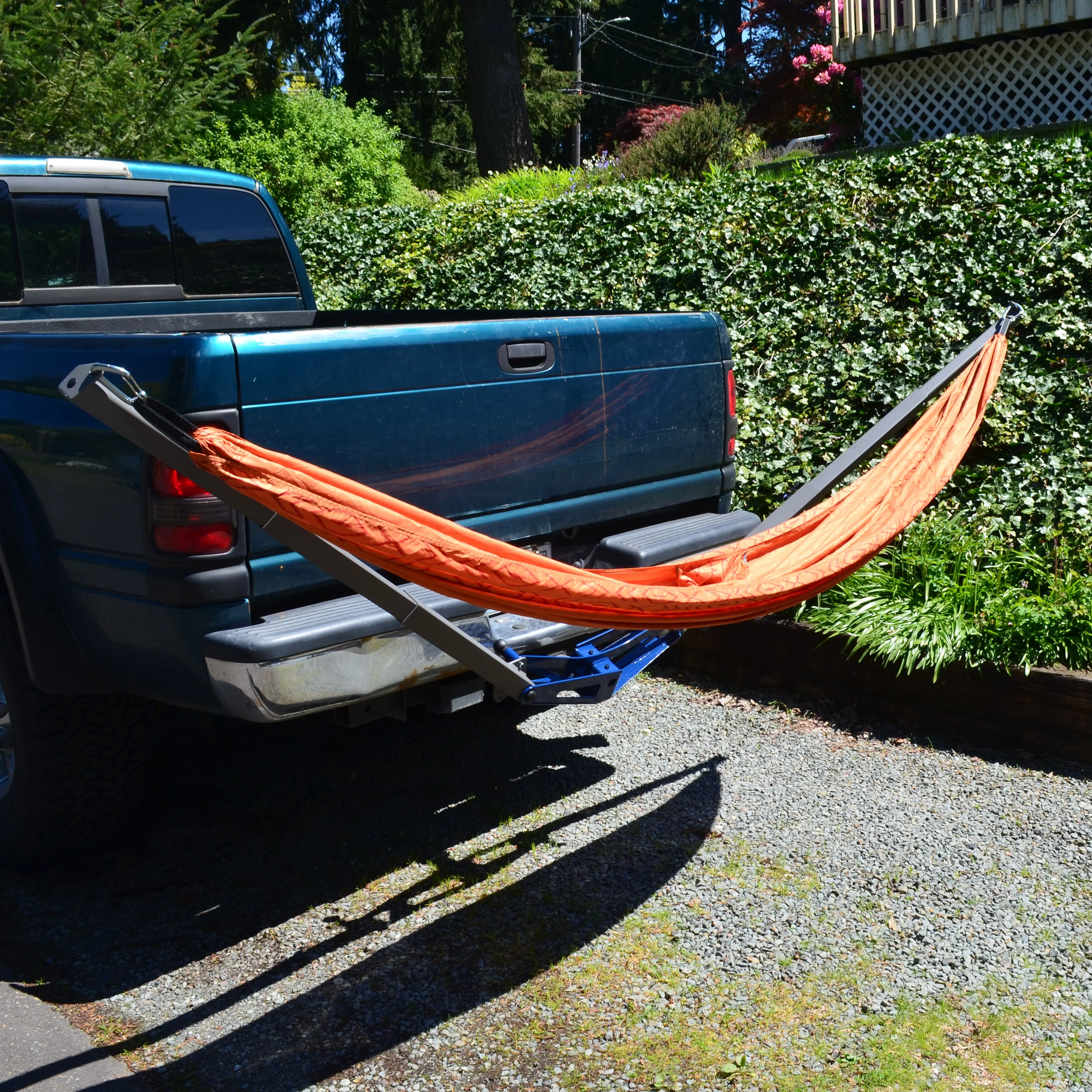 Hitch Hammock Mount 4x4 Off-Road Vehicle Trailer Bar Hammock Kits Camping Hammock Rack for car or SUV