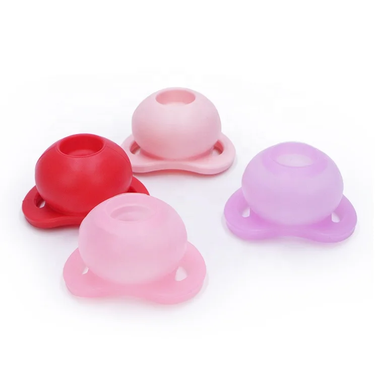 Eco-friendly Soother Retractable Pop Silicone Baby Pacifier