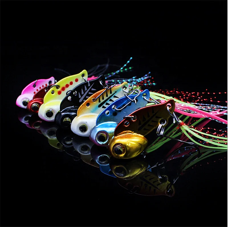 
Mini Lead Copper Metal Hardbait Fishing Tackle Vib Lures 