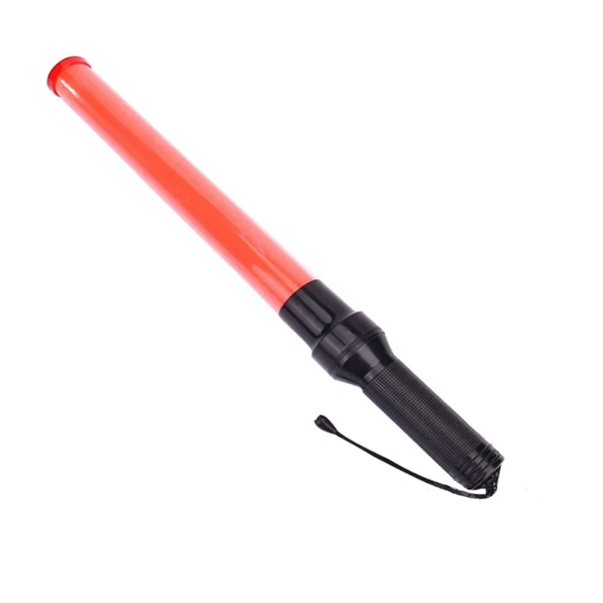 Dry Cell Battery Smart Flashlight Road Traffic Baton Traffic Wand Signal Light and Battery Powered Warning Light Lend