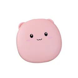 Новый зарядный грелка для рук 2 в 1 взаимный обмен данными между компьютером и периферийными устройствами Отопление мини портативный милый маленький подарок с косметическое зеркало с подсветкой для модниц