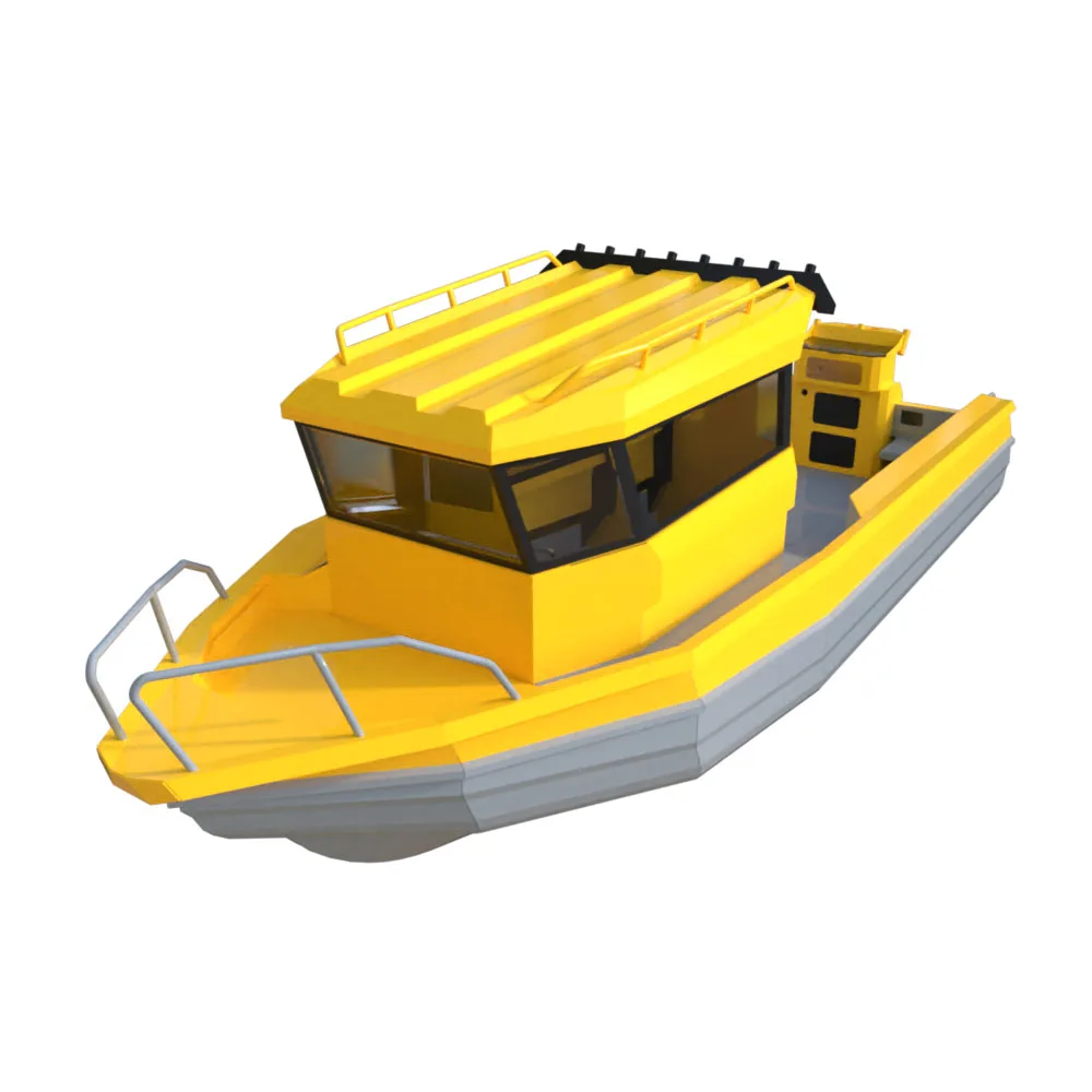 Aluminum Pontoon Boats for sale Canada-7.5m 25ft Jet Craft Aluminium Fishing Boat cabin Cruiser with separate toilet room