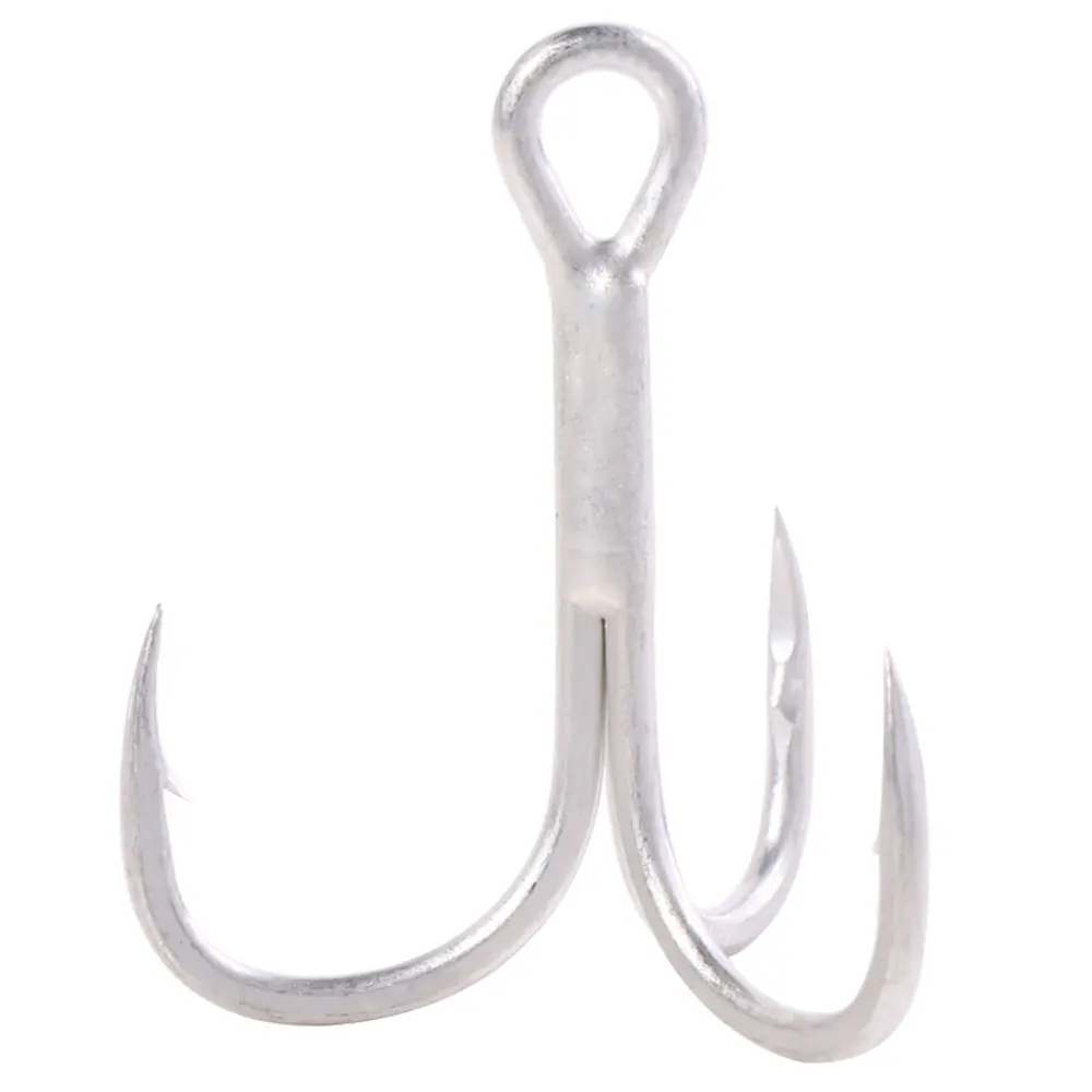 Hook Fishing HENGJIA Quality Rustproof Size 2-1/0 Strong Sharpening Treble Hook Strengthen Blood hook