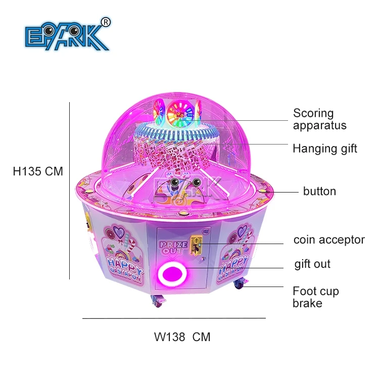 Coin Operated Arcade Prizes Gift Game Machine Top Quality Automatic Card Clip Game Machines