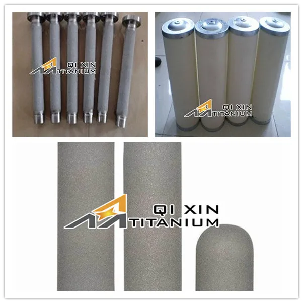 High Quality Customized Sintered Titanium and Stainless Steel Filter