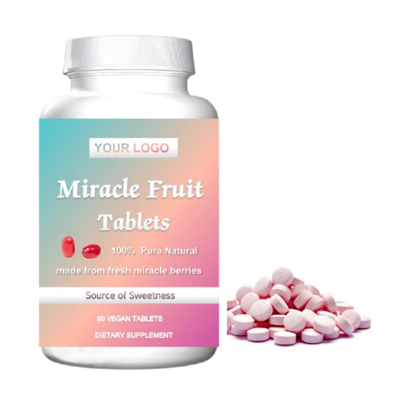 Factory  supply miracle berry extract  powder miracle fruit tablets  freeze-dried miracle fruit