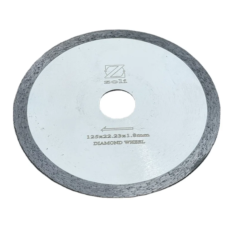 China Factory OEM Fast Cutting Circular 125mm 5 inch Diamond band saw blade sharpener