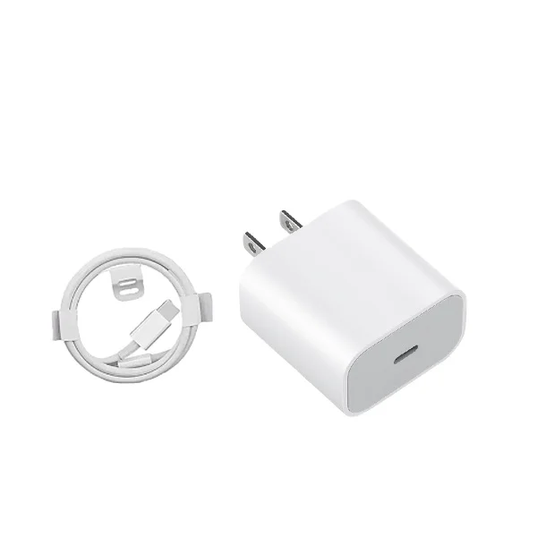 Original USB Type C Cable Charger US EU UK Plug PD 20W Fast Charging Wall Adapter For Phone lPad