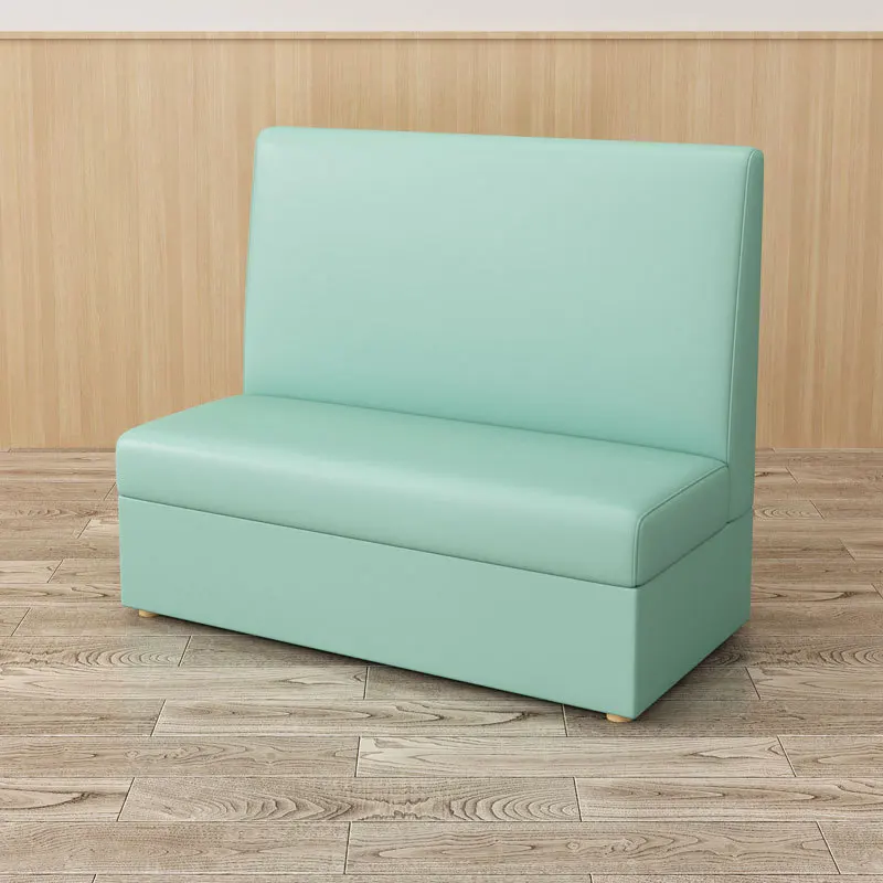 Tea House Card Seat Restaurant Set Snack Hamburger Milk Tea Shop Noodle Hot Pot Shop Comfortable Sofa Combination Table Chair