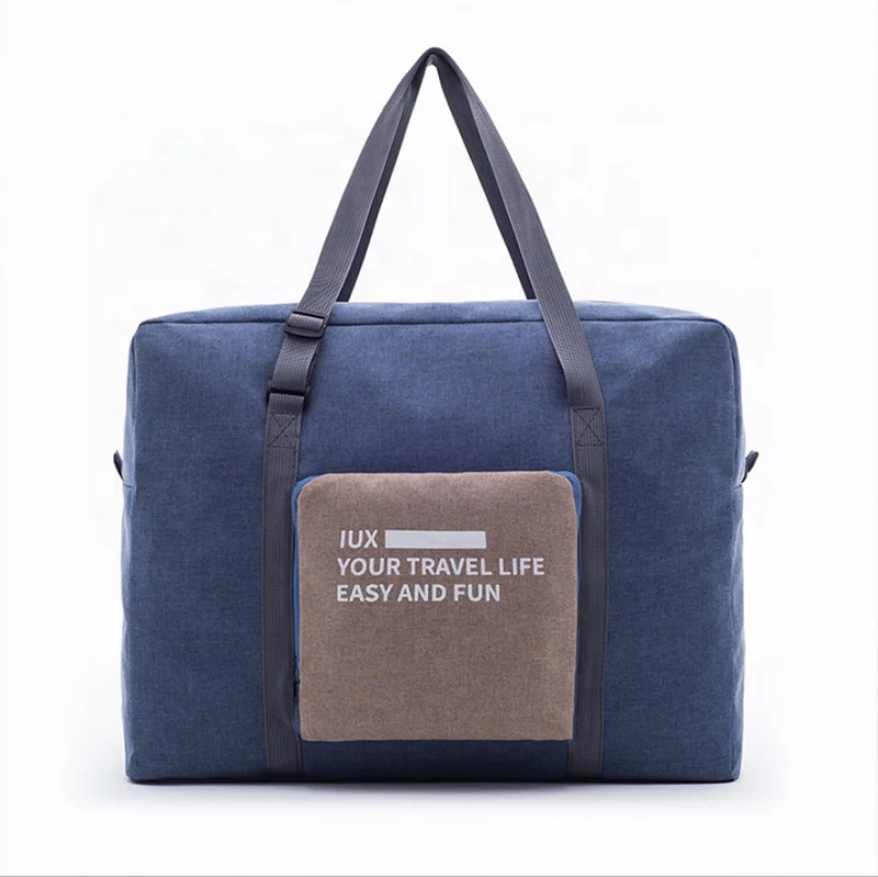 Custom Foldable Waterproof Large Capacity Tote Carry On Luggage Packing Cubes Bags Travel Duffel Bag