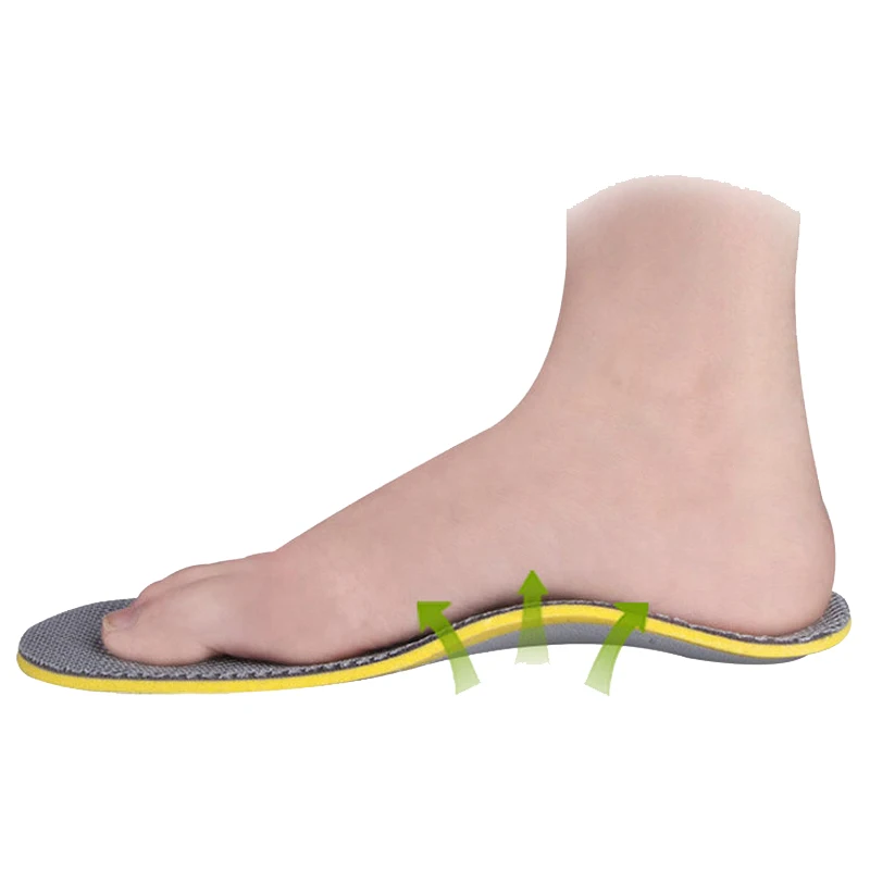 Дышащие ортопедические стельки с поддержкой свода стопы из бамбукового угля