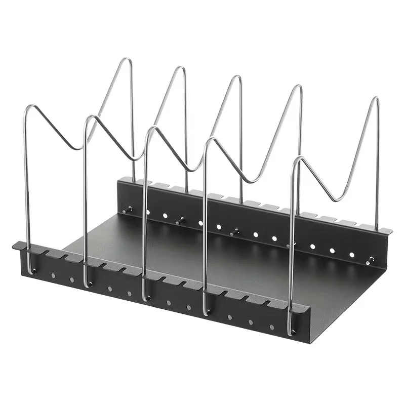 Многоуровневый держатель для кастрюль, кухонная посуда из нержавеющей стали, полки для хранения, полки для хранения