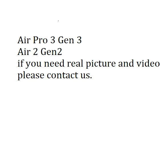 
Anc Airoha 1562a 1536u Original Air Chip tws 1:1 gen 2 gen 3 pods wholesale Wireless Earphone Headphone Air 2 3 pro 