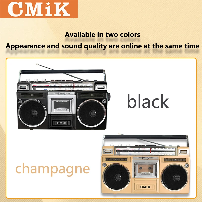 CMIK mk-230 poste radio volkswagen cassete tape player  radio cassette recorder Versatile Retro Full Band Radio