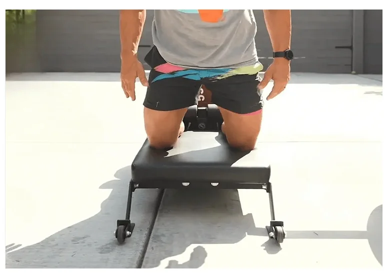 Fitness Nordic curl Bench Floor glute ham developer  Glute Harm Roman Chair for NORDIC BENCH