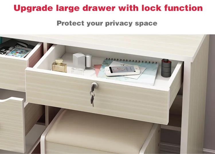 Modern simple cheap Nordic dressing mirror table small bedroom furniture dressing table mini dressing table desk