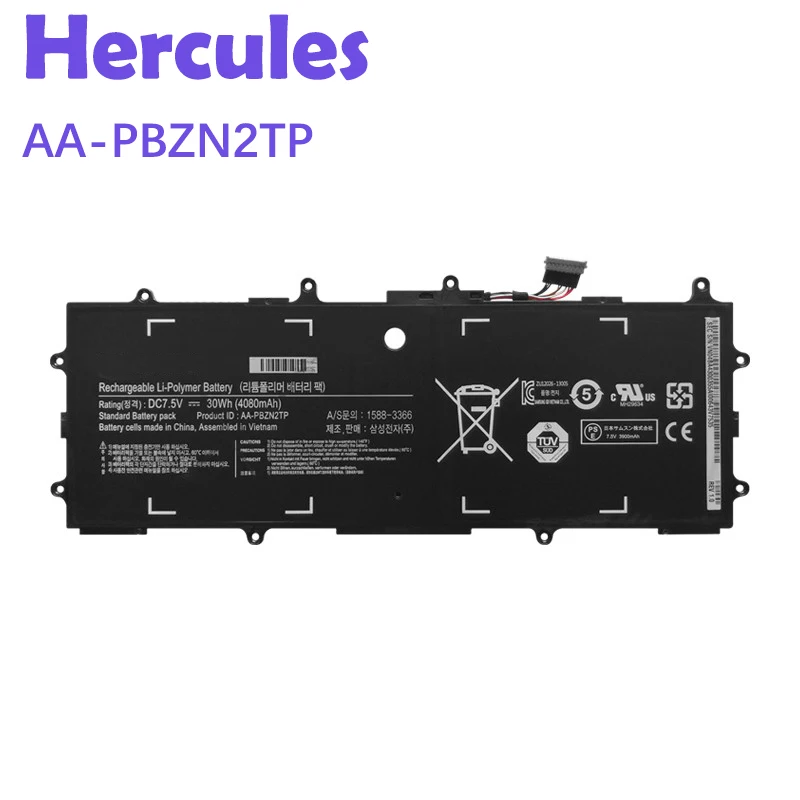 Rechargeable genuine laptop battery AA-PBZN2TP for Samsung XE303C XE303 XE500C, 303C Chromebook 2 notebook batteries