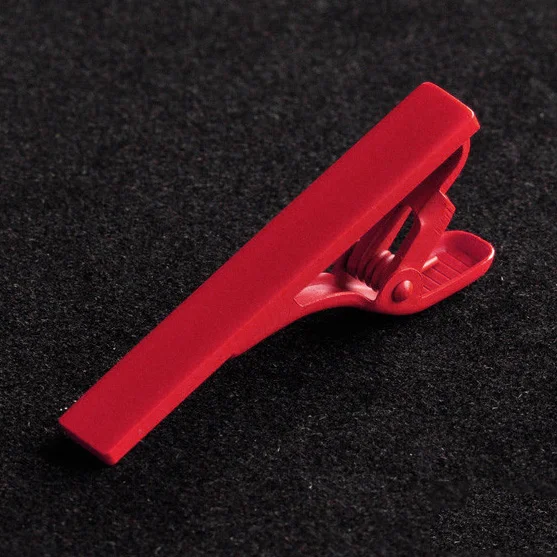 wholesale solid color tie clip bar blanks with high quality