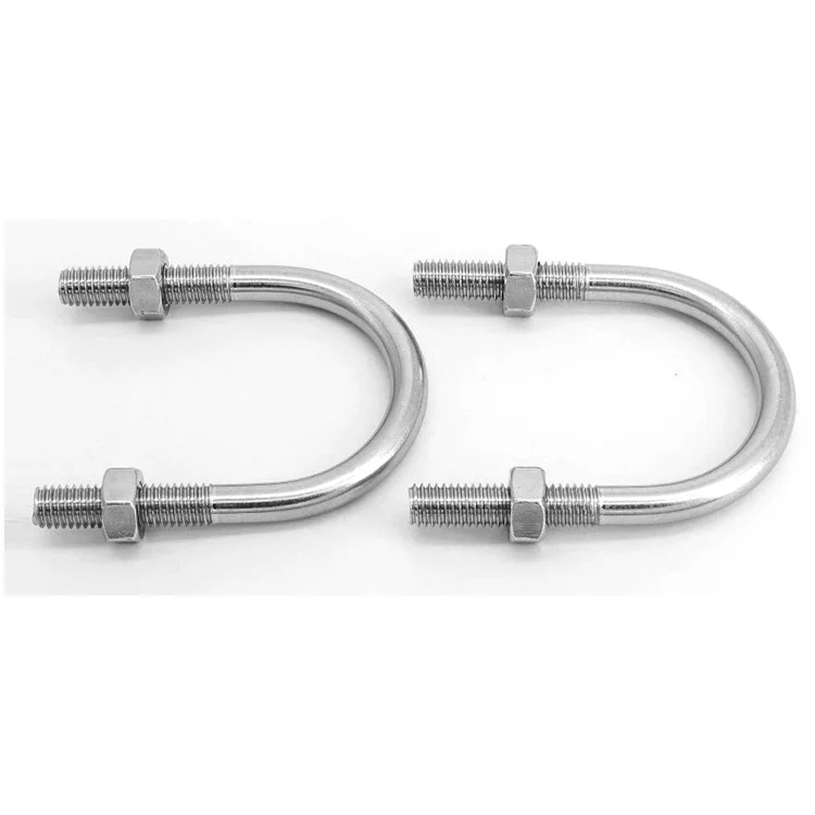 U Стиль Винты 304 из нержавеющей стали u-образный на кронштейне со скобой винтовой u болт и