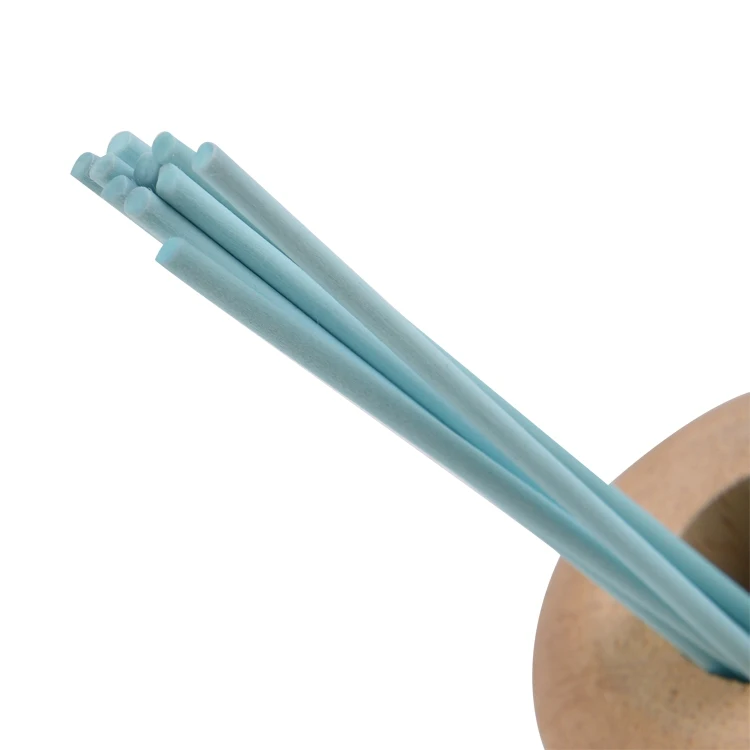 Customized Pink Natural Replacement Color Perfume Fiber Wick Stick Reed Diffuser